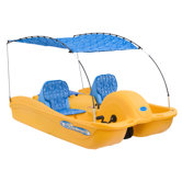 Equinoxx 5 Person Pedal Boat with Bimini Top and Seat Cushion