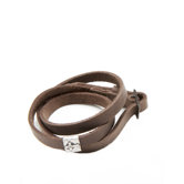 Embossed Diamond Cross Bangle Bracelet