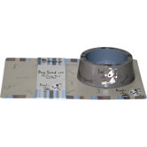 Born To Shop Dog Bowl and Feeding Mat Set