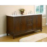 Classic 70" Double Bathroom Vanity