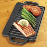 Pre-Seasoned Reversible Grill Pan and Griddle