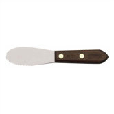 PRO Walnut Kitchen Necessities Sandwich Spreader, wave edge