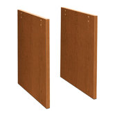 Table Base, Rectangular, 27-7/8"High, Bourbon Cherry