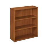 BW Veneer Three Shelf Bookcase