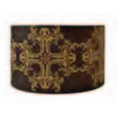 Precious Gold Ritzy Thai Silk Lamp Shade