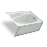 Integrity 72" x 36" AirMasseur Tub with Integral Skirt on Right