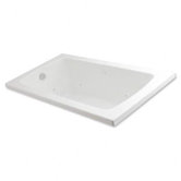 Integrity 60" x 32" AirMasseur Tub with Integral Skirt on Right