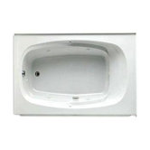 Integrity 72" x 36" Whirlpool Tub with Integral Skirt on Right