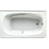 Integrity 72" x 42" AirMasseur Tub with Integral Skirt on Right