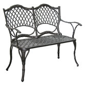 Cast Aluminum Garden Bench