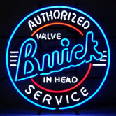 GM Buick Service Neon Sign