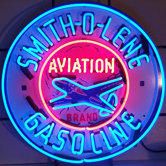 Smith-O-Line Gasoline Neon Sign