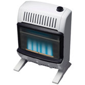 10000 BTU Liquid Propane Blue Vent Free Wall Mount Heater