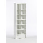 Spectrum Bookcase and Multimedia Storage Rack