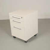 Pierce Office Mobile File in White