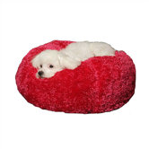 Silky Fleece Ball Dog Bed