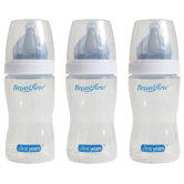Breastflow BPA Free Bottle (Set of 3)