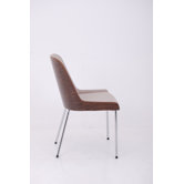 Hudson Side Chair with Steel Legs