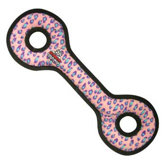 Ultimate Tug-O-War Dog Toy in Pink Leopard