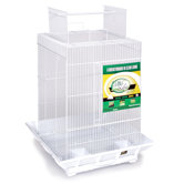 Clean Life Playtop Cage in White