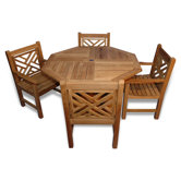 Teak Charleston Dining Set