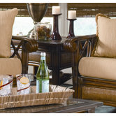 Pacifica Wicker End Table
