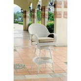 Bahia 24" Wicker Barstool