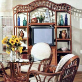South Sea Rattan Entertainment Centers