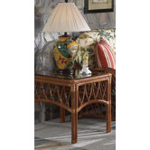 South Sea Rattan End Tables