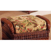 South Sea Rattan Ottomans