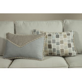 Pillow Talk Slate Acrylic Accent Pillow