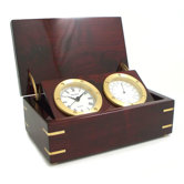 Clock and Thermometer