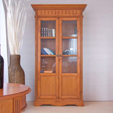 Vitrine / Schrank "Gotland" mit 2 T&uuml;ren und 3 Einlegeb&ouml;den