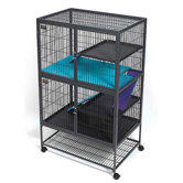 Ferret Nation Accessories Top Pan Cover in Teal and Purple