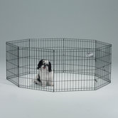 Exercise Pen without Door in Black Finish