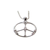 Sterling Silver Peaceful Puppy Pendant