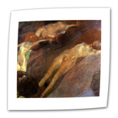 Gustav Klimt "Moving Water" Canvas Wall Art