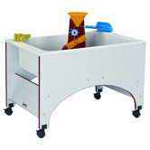 Gray Laminate Space Saver Sensory Table