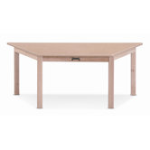 Multi-Purpose Trapezoid Laminate Table
