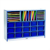 Rainbow Accents Sectional Mobile Cubbie w/o trays