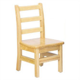 KYDZ 8" Wood Classroom Ladderback Chair