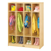 Coat Locker - 4 Sections