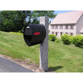 Post Mounted Mailbox