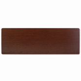 Basyx Rectangular Training Table Top without Grommets, 72W X 24D