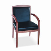 Basyx Office Chair with Leather Upholstery