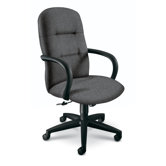 High-Back Office Chair with Height Adjustment