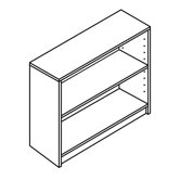 1870 Series 2 Shelf Bookcase