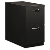 Flagship Mobile File/File Pedestal, Arch Pull, 28-7/8d, Light Gray