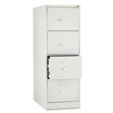 210 Series Four-Drawer, Full-Suspension File, Legal, 28-1/2d, Lt GY