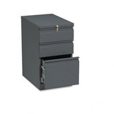 Efficiencies Mobile Pedestal File w/One File/Two Box Drawers, 22-7/8d, CCY